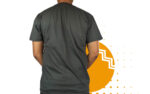 Playera campaña gris hombre al mayoreo.