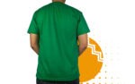 Playera campaña verde bandera hombre al mayoreo.