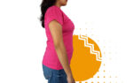 Playera cuello redondo mujer rosa mexicano. Ideal para personalizar con tu logo.