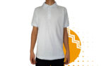 Playera polo hombre blanco al mayoreo.
