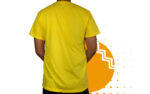 Playera amarillo pollo hombre al mayoreo.