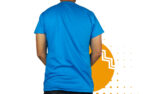 Playera azul cielo hombre al mayoreo.