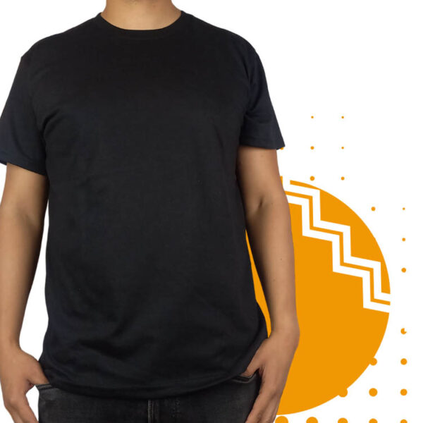 Playera negro hombre al mayoreo.