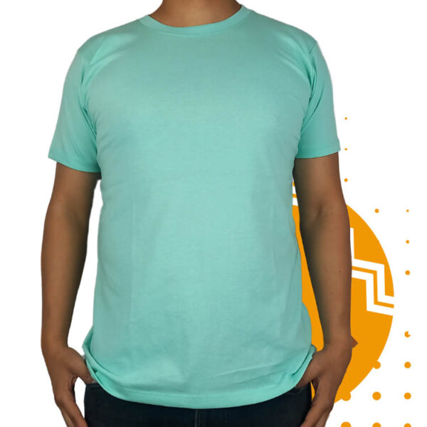 Playera verde agua hombre al mayoreo.