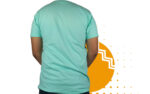 Playera verde agua hombre al mayoreo.