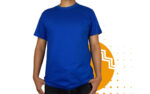 Playera azul rey hombre al mayoreo.