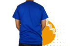Playera azul rey hombre al mayoreo.
