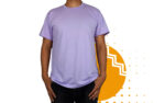 Playera lila hombre al mayoreo.
