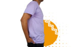 Playera lila hombre al mayoreo.